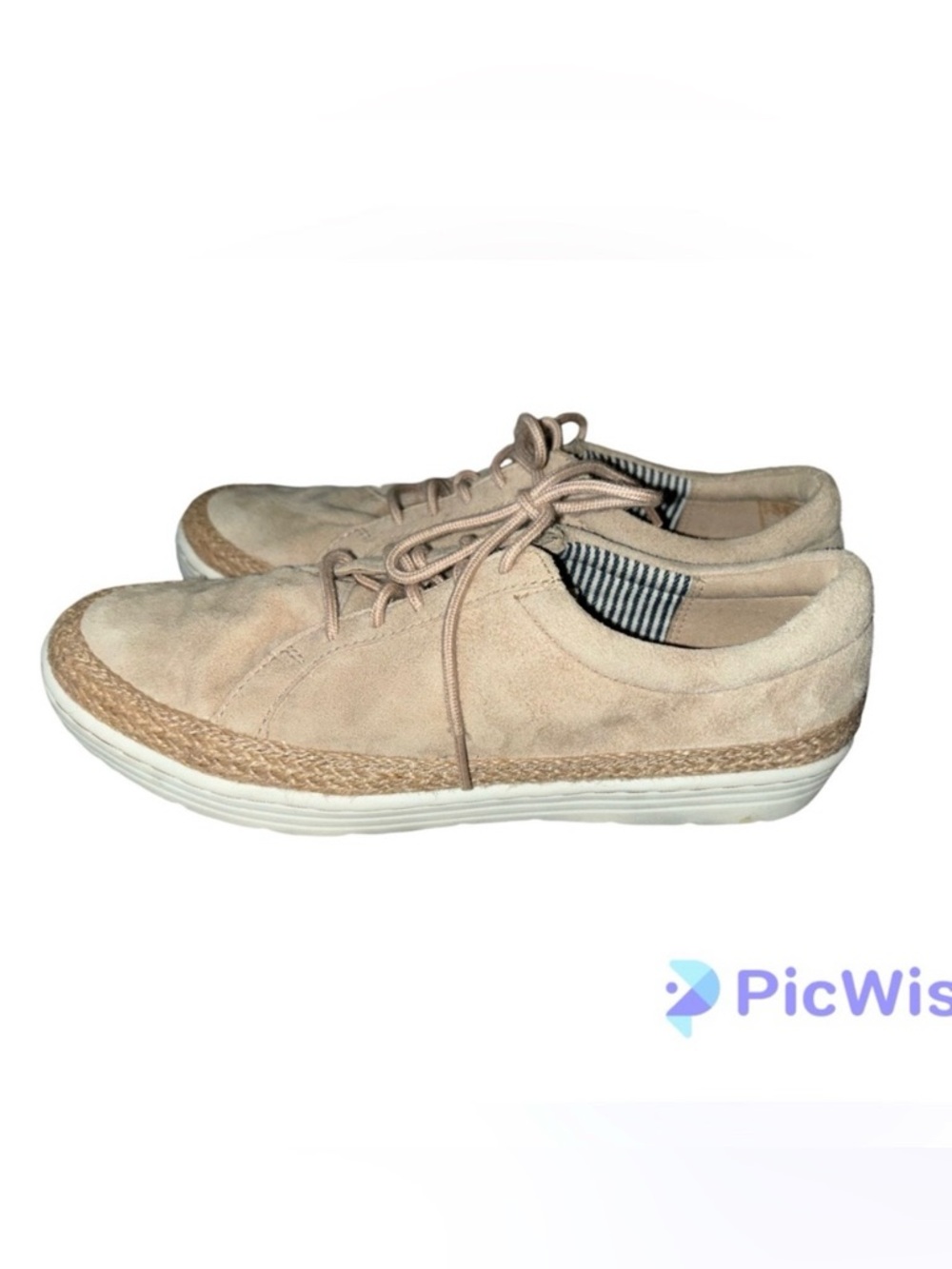 Clarks  Marie Mist comfort tan leather women sneakers size 7